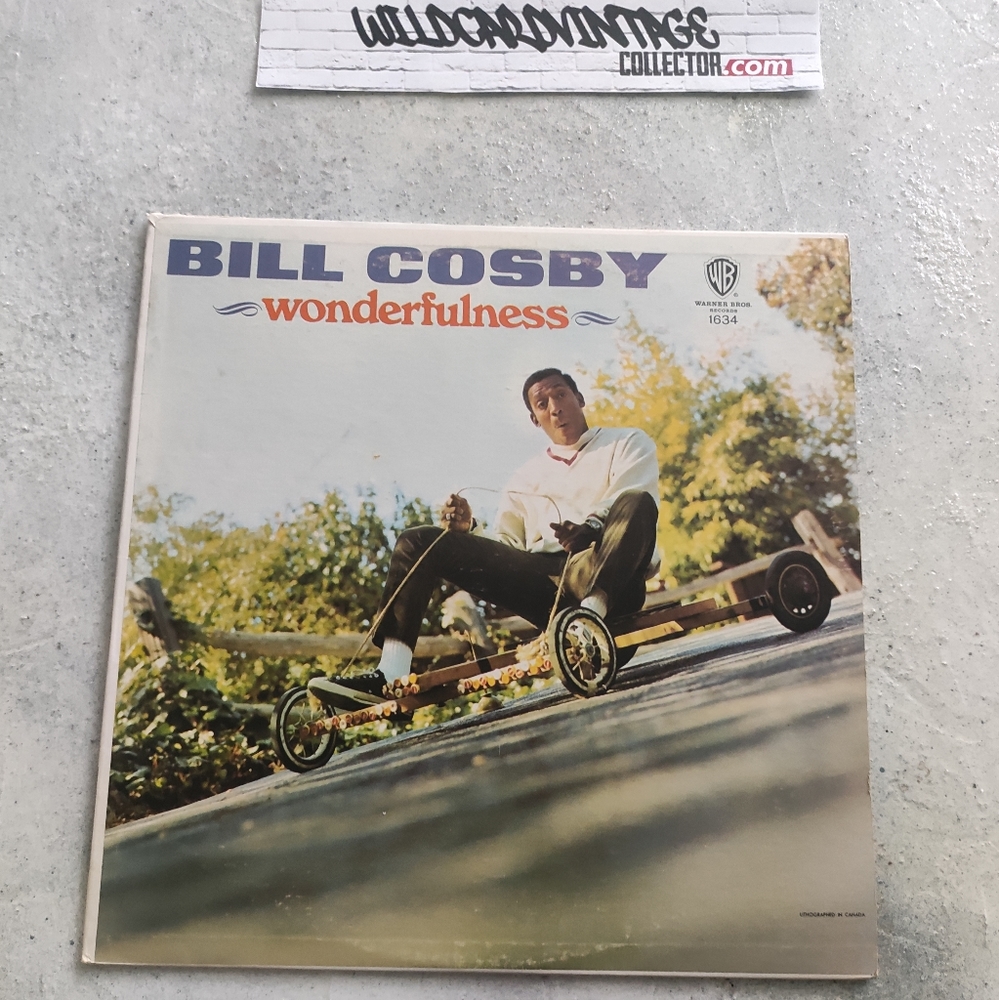 Vintage Bill Cosby vinyl record